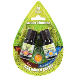 Набор эфирных масел "Кедр, можжевельник" 10млх2шт. (32370)