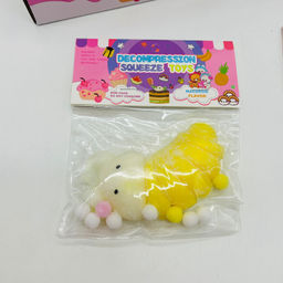 Мякиш DECOMPRESSION SQUEEZE TOYS - Гусеница антистресс 16 шт в уп - Storyland фото 5