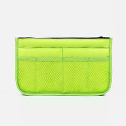 Косметичка-органайзер на молниях, цвет зелёный - Simaland фото 3