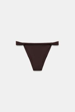 BRAGUITA BIKINI CORTINILLA / Marr?n - Zara фото 5