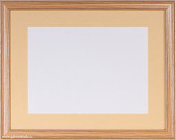 Рамка для оформления вышивки 30х40 с паспарту 8024 /ZR8210H-222411 /окно 21х30 - ГалеонТрейд фото 2