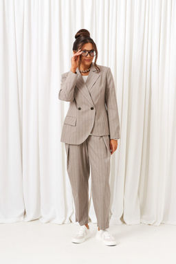 Костюм Beautiful Free 6418 полоска песочная