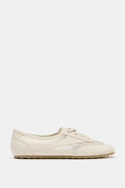 BLUCHER DEPORTIVO COMBINADO / Blanco Crudo