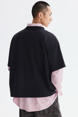 Camiseta con motivo termocr?mico Oversized Fit - H&m фото 5