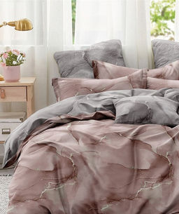 Постельное белье поплин люкс - Оникс 2 сп. (нав.70х70)