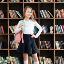 Джемпер детский белый