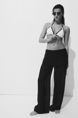 Top de bikini triangular con relleno - H&m фото 5