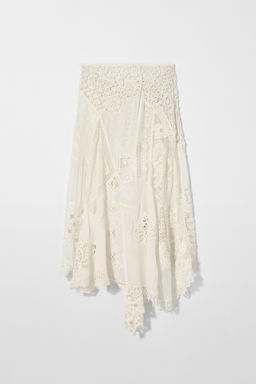 PATCHWORK MIDI SKIRT KATE MOSS X ZARA  фото 2