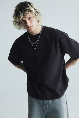 Camiseta lavada Boxy Fit - H&m фото 2