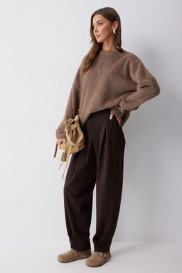 Брюки LYUSHe 4218 коричневый фото 4