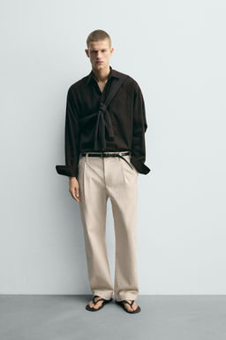 PANTAL?N CHINO RELAXED FIT RAYA DIPLOM?TICA / Crudo