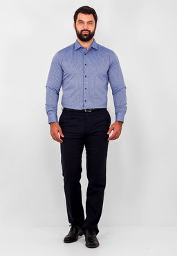 Сорочка мужская длинный рукав GREG 224/131/8/ZV  фото 5