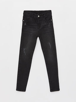 Beli Ayarlanabilir Lastikli Erkek ?ocuk Jean Pantolon