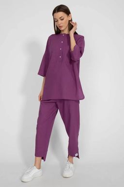 Льняной костюм 40814082