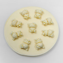 Молд силикон "Кошечки" 1,9х1,4х1,2 см