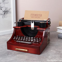 Шкатулка музыкальная Печатная машинка / YL2021 /уп 48/