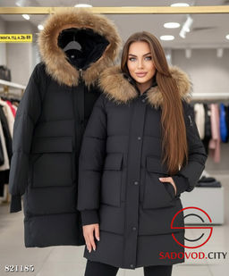 Куртка зимняя с капюшоном