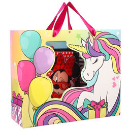 Пакет подарочный с пластиковым окном, 31 х 26 х 11 см, Минни Маус - Disney фото 7