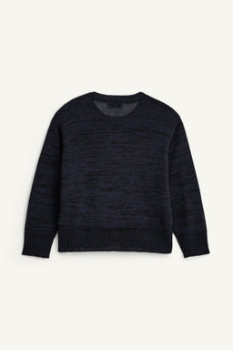 JERSEY RELAXED FIT FLORES / Marino - Zara фото 6