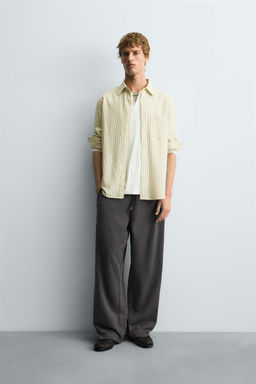 RELAXED FIT COLOUR BLOCK TROUSERS