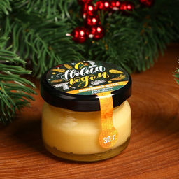 Крем-мёд С Новым годом, вкус: кедровый орех, 30 г - Фабрика счастья фото 6