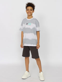 CRB wear/CSJB 63802-23-405 Футболка для мальчика,серый/Ex.Cherubino фото 2