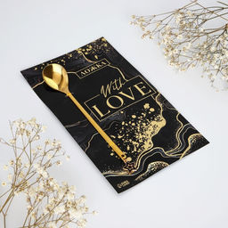 Ложка чайная с подвесом With love, 3?15 см