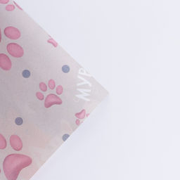 Цена за 10 шт. Бумага упаковочная глянцевая двухсторонняя «Котики», 50 х 70 см