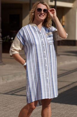 Платье 70% лен, 30% вискоза - Новый лен фото 7