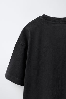 CAMISETA EFECTO LAVADO JENNIE RUBY® / Gris antracita - Zara фото 5