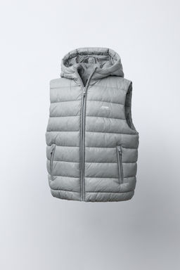 CHALECO ULTRALIGERO TEXTO / Gris - Zara фото 2