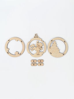 Заготовки для творчества.Подвеска новогодняя "Подарок от лошадки" 35510