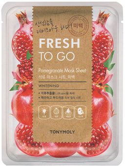 1ШТ TONYMOLY  Осветляющая тканевая маска для лица с экстрактом граната