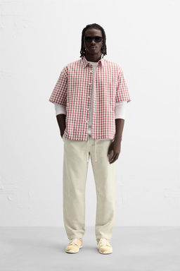 FADED JOGGER WAIST TROUSERS - Zara фото 9