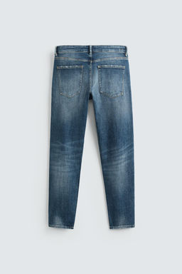 RIPPED SKINNY FIT JEANS - Zara фото 8