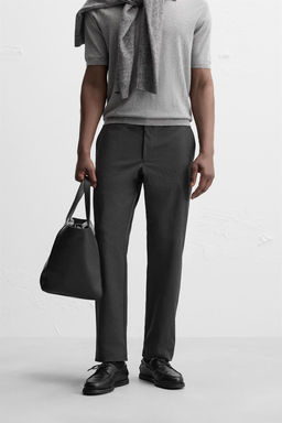 QUICK DRY CHINO TROUSERS - Zara фото 12