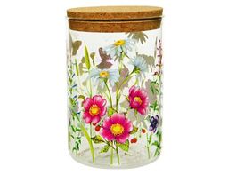 Декоративные банки ЦВЕТОЧНЫЙ КОКТЕЙЛЬ, стеклянные, 0.5 л (2 шт.), Kaemingk