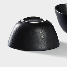 Салатник Magistro Carbon, 300 мл, 12×10.5 см, фарфор, чёрный