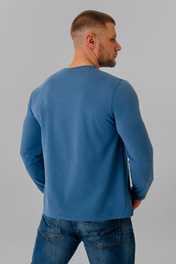 Арт. 67127/5 Лонгслив мужской 48-56 (5 шт) Цвет:джинс