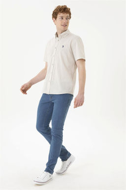 Мужская рубашка с коротким рукавом Stone Неожиданная скидка в корзине - U.s. polo assn фото 4