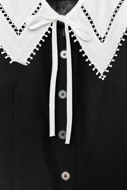 CONTRAST DETACHABLE COLLAR BLAZER - Zara фото 8