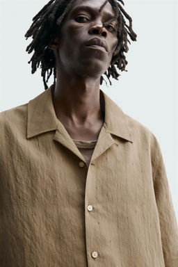 STRIPED FLOWING SHIRT - Zara фото 5