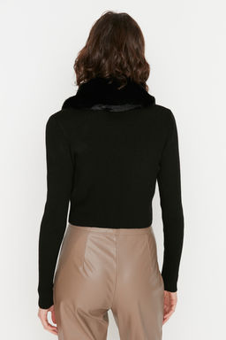 TRENDYOLMILLA Bej Suni Kurk Yakal? Baglama Detayl? Triko H?rka TWOAW23HI00007 фото 4