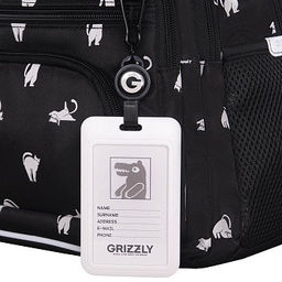 RG-662-1 Рюкзак школьный с картхолдером на держателе - Grizzly фото 22