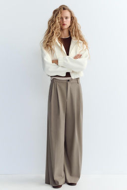 DOUBLE PLEAT TROUSERS - Zara фото 2