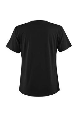 Siyah-Beyaz %100 Pamuk Arkas? Uzun Orme T-Shirt TWOAW26TS00008 - Trendyolmilla фото 20
