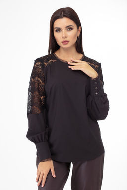 Блуза ANELLI 845 черный