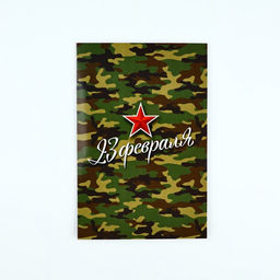 Цена за 10 шт. Открытка «С 23 Февраля!», 12×18 см
