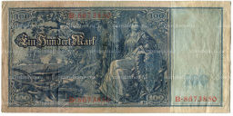 100 марок 1910 года Германия