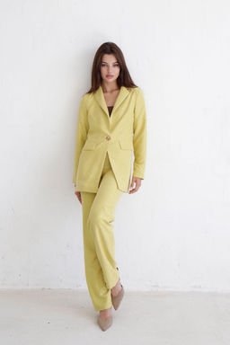 10315 Костюм брючный светло-лаймовый - Martichelli фото 11